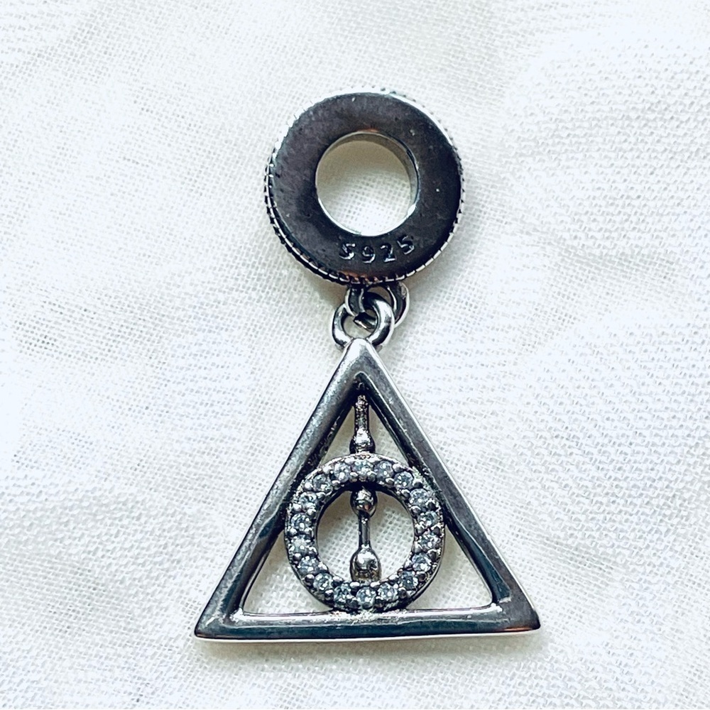 ⚡ NWOT Deathly Hallows Charm – Harry Potter ✨ - Picture 7 of 9